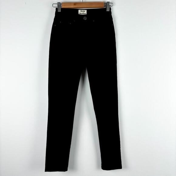 Acne Studios Pin Black High Rise Skinny Jeans‎ - Picture 2 of 7